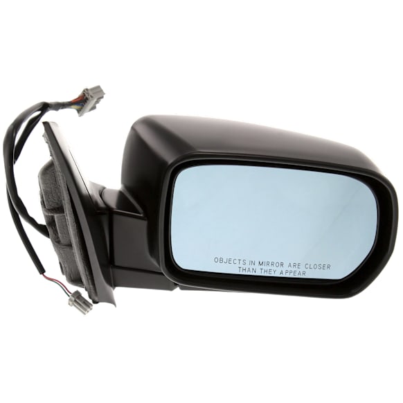 Passenger Side Mirror, Power, Manual Folding, Heated, Paintable, No Signal Light, With memory, No Puddle Light, No Auto-Dimming, No Blind Spot Feature, With Touring Package