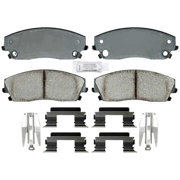 2012 Chrysler 300 - Front Ceramic Brake Pad Set, RWD, Advantage Series