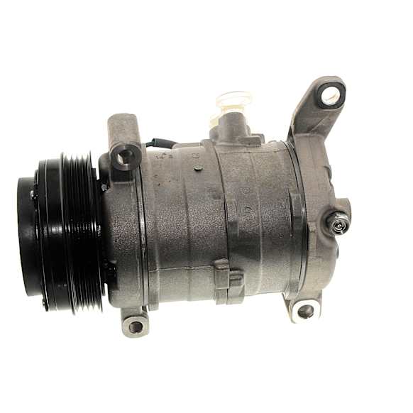 2005 GMC Sierra 1500 - A/C Compressor, Except Rear Auxiliary A/C(C69), With Clutch, 4-Groove Pulley, 8 Cyl 6.0L, GM Original Equipment Series