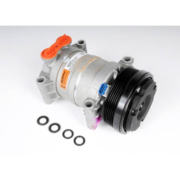 15-22124 A/C Compressor, With Clutch, 6-Groove Pulley, GM Original Equipment Series