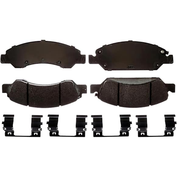 2018 GMC Sierra 1500 - Front Ceramic Brake Pad Set, Except 6 Piston Big Brake Kit, Gold Series