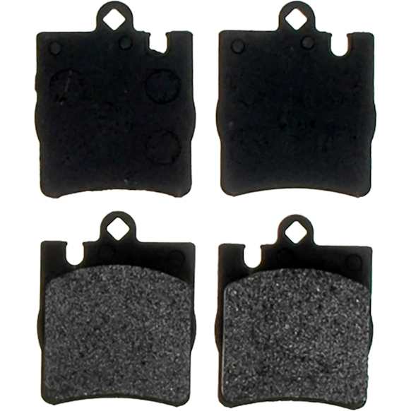 2004 Mercedes Benz C230 - Rear Semi-metallic Brake Pad Set, Sedan, 4-Door With 11.42 in. Diameter Rotor, With Sport Package, Advantage Series