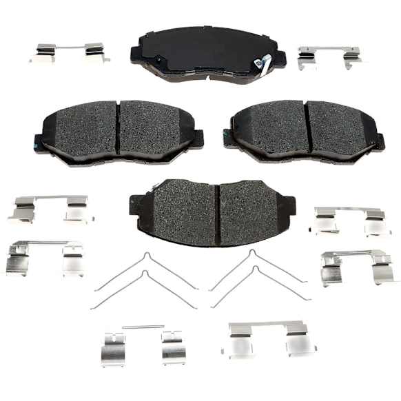 2012 Honda CR-V - Front Brake Pad Set, FWD, OE Equipped with Ceramic Pads, Professional Series