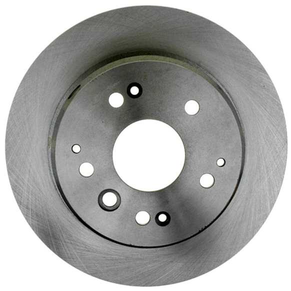 18A1611A Rear Brake Disc, Plain Surface, Solid, 5 Lugs,, Advantage Series
