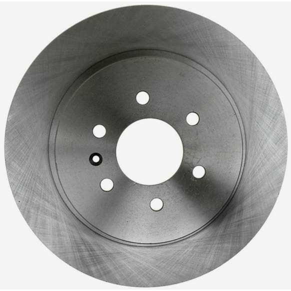 18A2309A Rear Brake Disc, Plain Surface, Vented, 6 Lugs,, Advantage Series