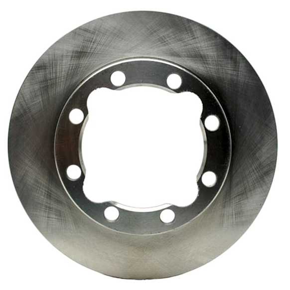 18A489A Front, Driver or Passenger Side Brake Disc, Plain Surface, Vented, 8 Lugs, 4WD, Advantage Series