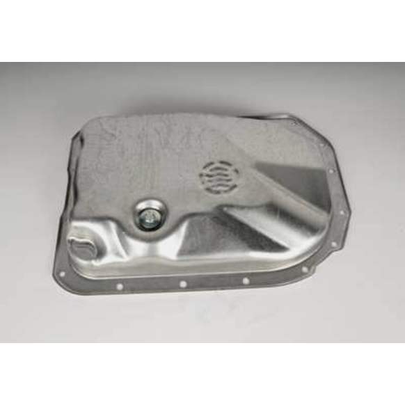 24204278 GM Original Equipment Series Transmission Pan - Polished, Steel, Stock Depth, Direct Fit, Kit