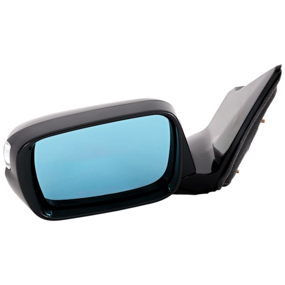 Driver Side Mirror, Power, Manual Folding, Heated, Paintable, In-housing Signal Light, With memory, No Puddle Light, No Auto-Dimming, No Blind Spot Feature, Base Model