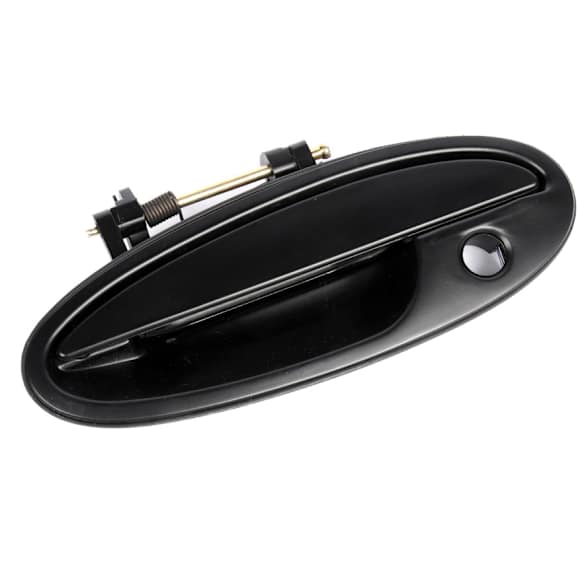 25699151 Front, Driver Side Black Exterior Door Handle, With Key Hole, OE Replacement Series