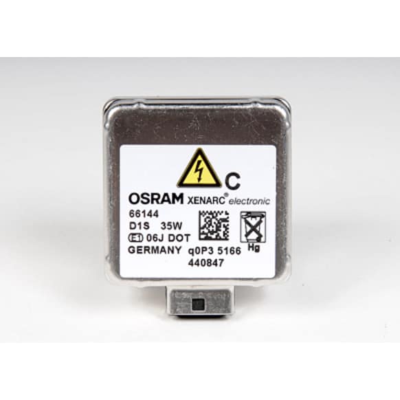 2008 GMC Acadia - Driver or Passenger Side D1S Headlight Bulb, High Intensity Discharge Low Beam/Halogen High Beam Hdlp(TVD), Must Order T/W Seal 22840361, Sold individually, GM Original Equipment Series