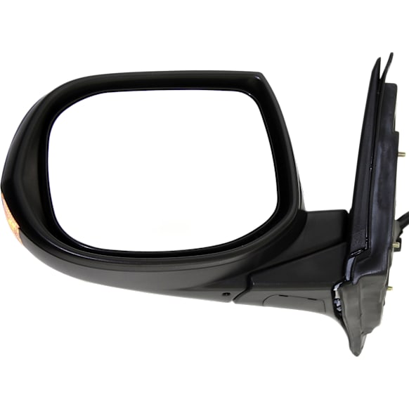 Driver Side Mirror, Power, Manual Folding, Heated, Paintable, In-housing Signal Light, No Memory, No Puddle Light, No Auto-Dimming, No Blind Spot Feature