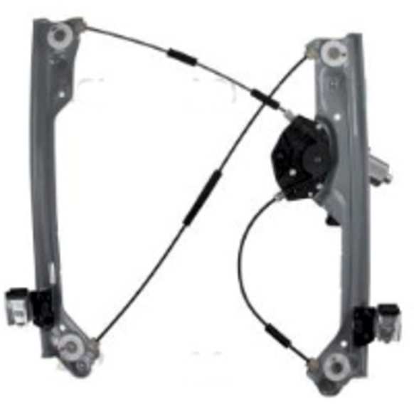 382045 Front, Passenger Side OE Replacement Series Power Window Regulator, With Motor