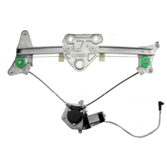 389309 Front, Passenger Side OE Replacement Series Power Window Regulator, With Motor