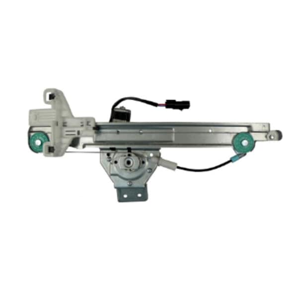 86981 Rear, Driver Side OE Replacement Series Power Window Regulator, With Motor