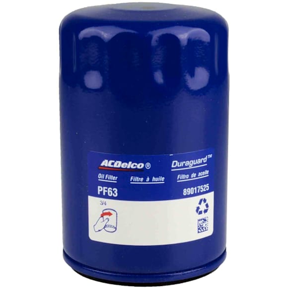PF63 GM Original Equipment Series Oil Filter - Spin-on, Sold individually