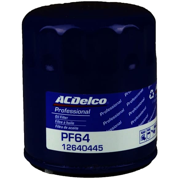 PF64 GM Original Equipment Series Oil Filter - Spin-on, Sold Individually