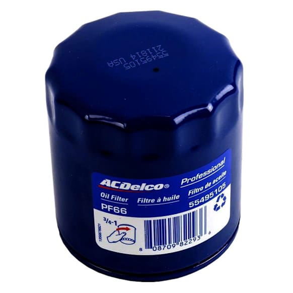 PF66 GM Original Equipment Series Oil Filter - Spin-on, Direct Fit, Sold Individually
