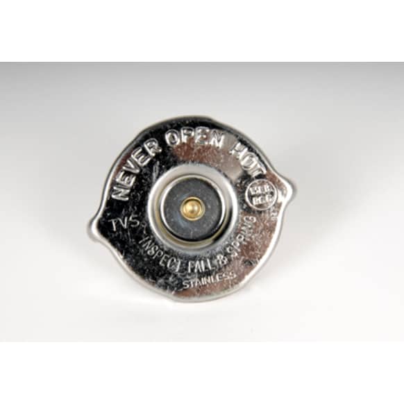 1973 Ford Ranchero - Radiator Cap, Except Cool Resv, Round, 13 lbs., Polished, Steel, Sold Individually, Professional Series