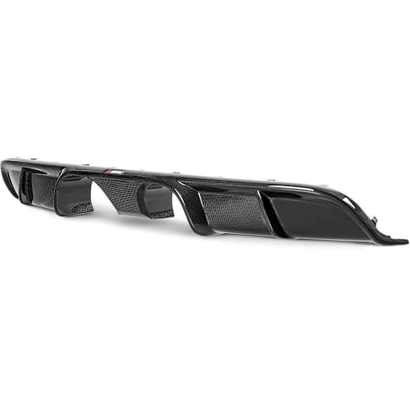 DI-PO/CA/3/G Rear Carbon Fiber Diffuser, High Gloss Finish