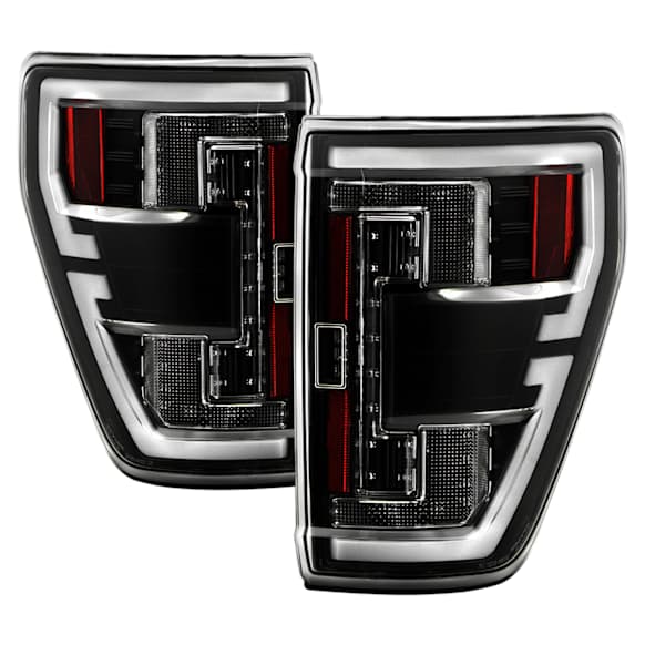 5088772 LED Tail Light, With bulb(s), Clear Lens, Black Interior