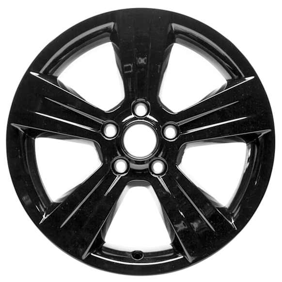 ALY02380U45N Aluminum Painted Black Wheel, 17 in. X 6.5 in., 5 x 4.5 in. Bolt Pattern
