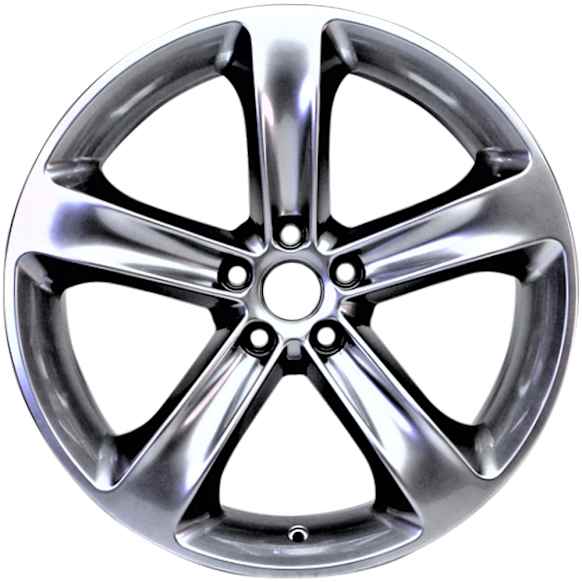 ALY02508U20N Aluminum Silver Wheel, 20 in. X 8 in., 5 x 115 mm Bolt Pattern
