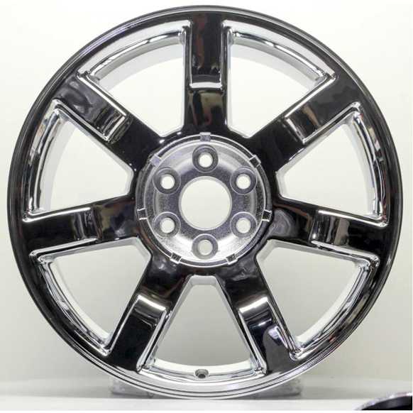 ALY05309U85N Aluminum Chrome Wheel, 22 in. X 9 in., 6 x 5.5 in. Bolt Pattern