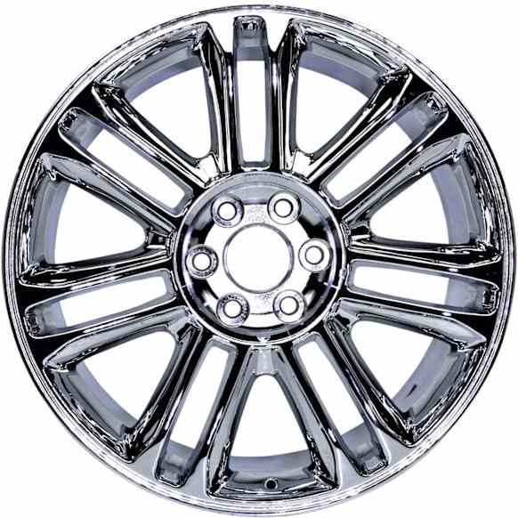 ALY05358U85N Aluminum Chrome Wheel, 22 in. X 9 in., 6 x 5.5 in. Bolt Pattern
