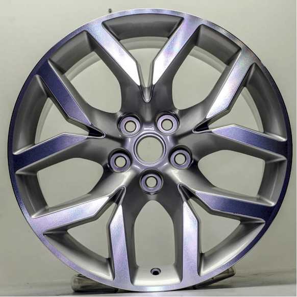 ALY05614U10N Aluminum Silver Wheel, 19 in. X 8.5 in., 5 x 120 mm Bolt Pattern