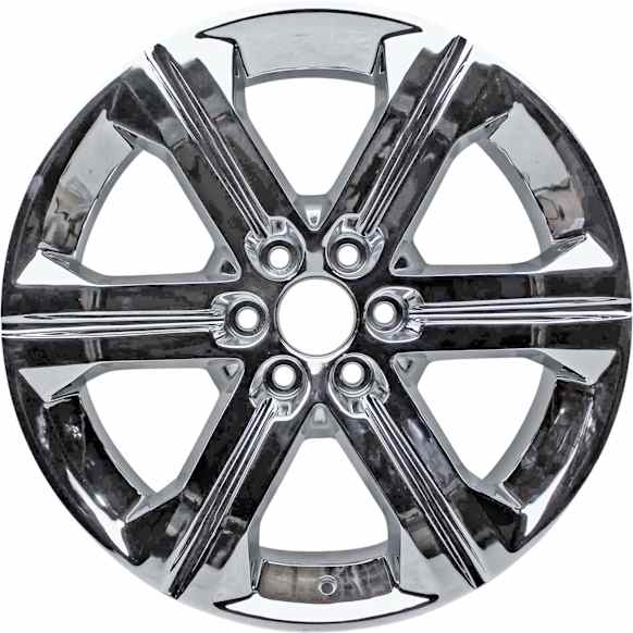 ALY05667U85N Aluminum Chrome Wheel, 22 in. X 9 in., 6 x 5.5 in. Bolt Pattern