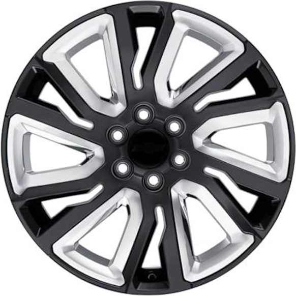 ALY05901U45N Aluminum Painted Wheel, 22 in. X 9 in., 6 x 5.5 in. Bolt Pattern