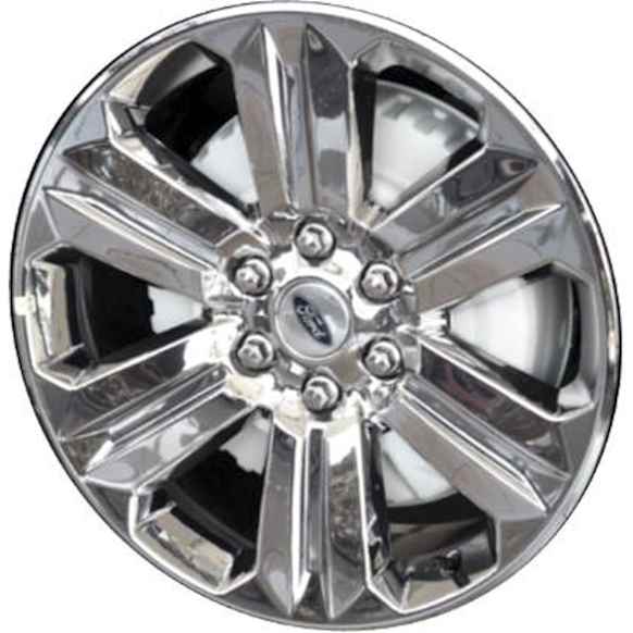ALY10171U95N Aluminum Chrome Wheel, 20 in. X 8.5 in., 6 x 135 mm Bolt Pattern