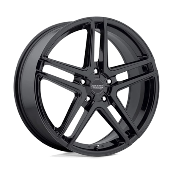 2008 Dodge Caliber - Aluminum Black Wheel, 16 in. x 7 in., 5 x 4.5 in. Bolt Pattern