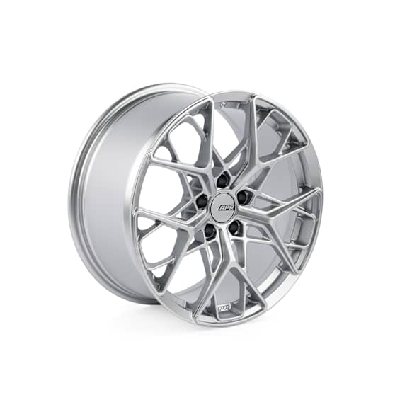 WHL00024 A02 Flow Formed Hyper Silver Wheel, 19 in. X 8.5 in., 10 x 112 mm Bolt Pattern