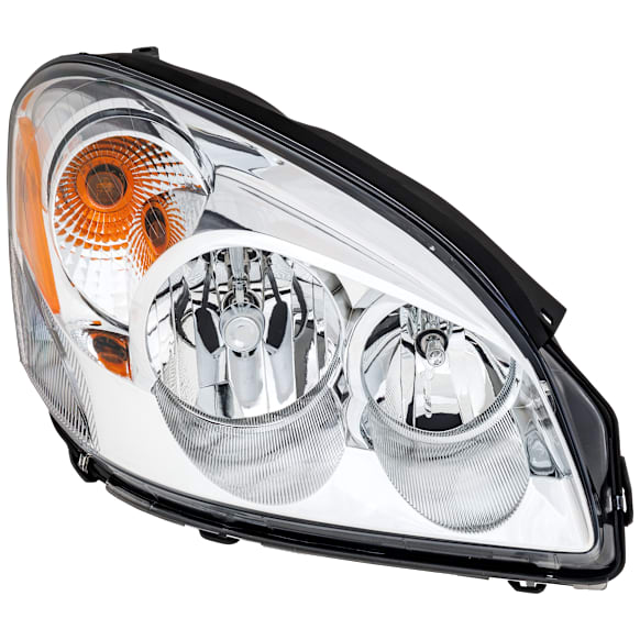 Passenger Side Headlight, with Bulb, Halogen, Clear Lens