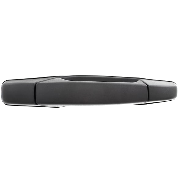 2009 GMC Sierra 1500 - Rear, Passenger Side Textured Black Exterior Door Handle, Without Key Hole
