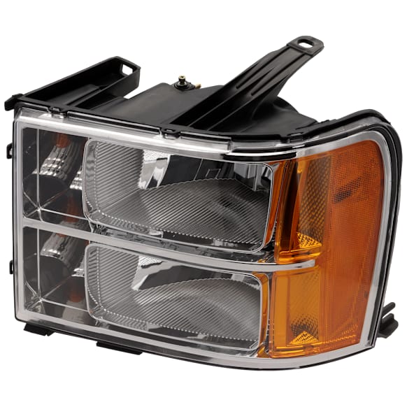 2011 GMC Sierra 2500 HD - Driver Side Halogen Headlight, With bulb(s), OE Replacement