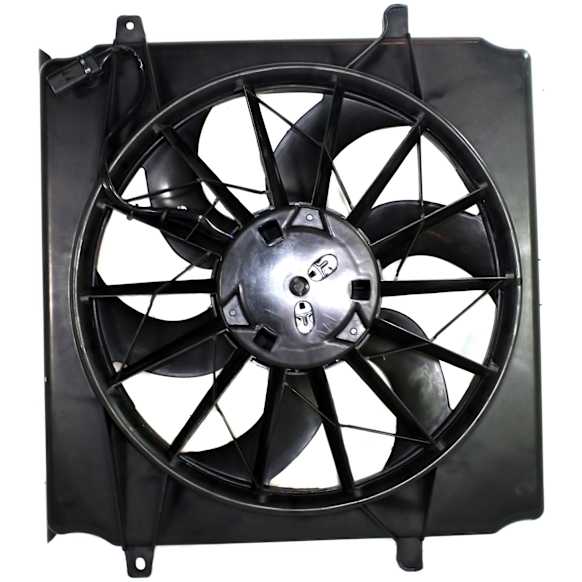 Radiator Fan -  Fan Blade, Motor and Shroud