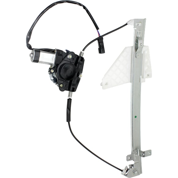 Rear, Driver Side Power Window Regulator, With Motor