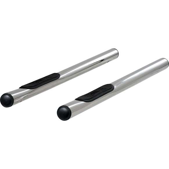 2004 Toyota Tacoma - 3in Side Bars Series, Nerf Bars, Polished, Covers Cab Length, Set of 2
