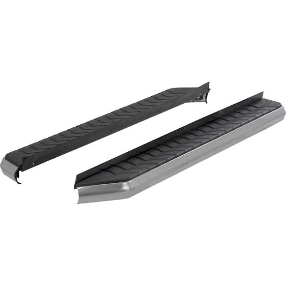 2017 Chevrolet Equinox - AeroTread Series Running Boards, Powdercoated Black, Non-Powered, Aluminum, Set of 2