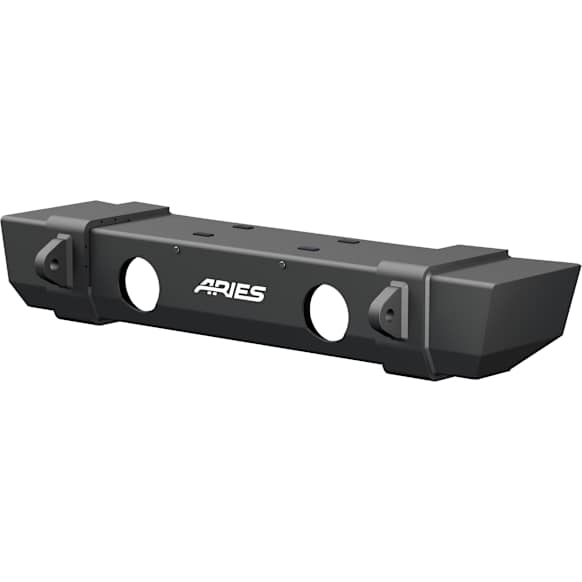 2156002 Front Bumper, Powdercoated Black