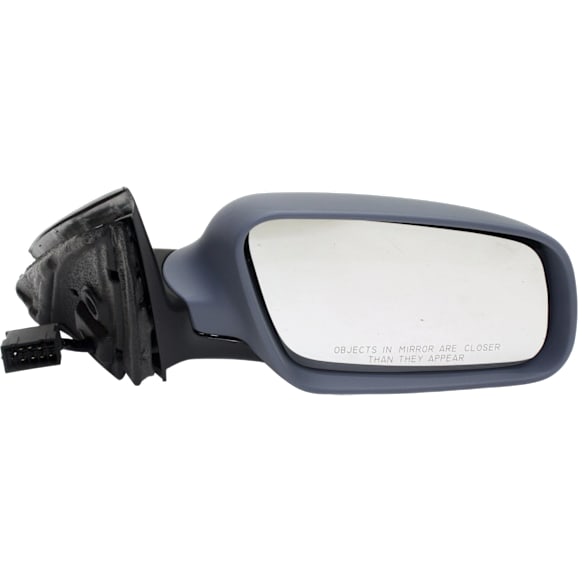 Passenger Side Mirror, Power, Manual Folding, Heated, Paintable, No Signal Light, No Memory, No Puddle Light, No Auto-Dimming, No Blind Spot Feature