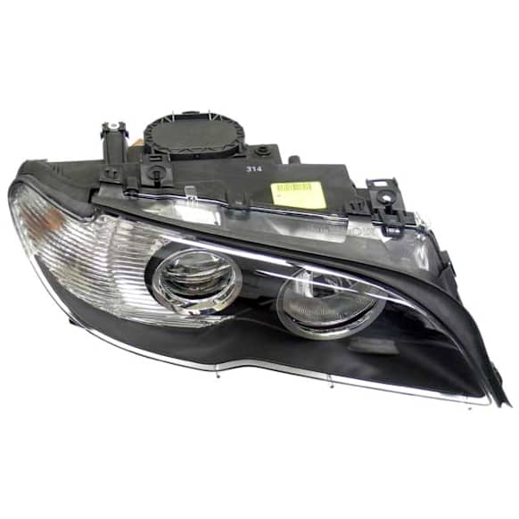 LUS4321 Headlight Assembly (Halogen) with White Turn Signal - Replaces OE Number 63-12-7-165-908