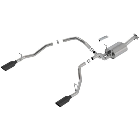 140753BC Cat-Back Exhaust System, 5.7L, 8Cyl, Made of Stainless Steel, ATAK Series