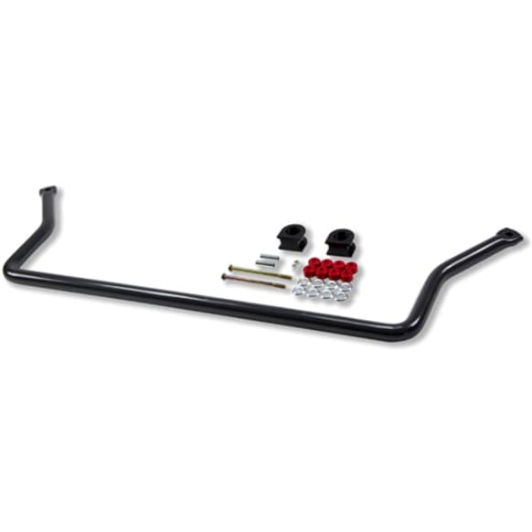 5428 Front Sway Bar Kit, Cold Formed Steel, 1 3/8 in., Non-adjustable, Powdercoated Silver