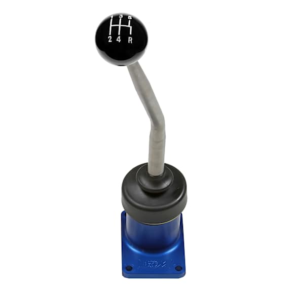 1993 Jeep Wrangler - Precision Sport Short Shifter Series Shifter - Stainless steel and blue anodized aluminum, Stainless Steel and Billet Aluminum, Manual, Direct Fit, Sold Individually