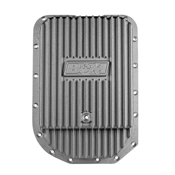 70295 Transmission Pan - Natural, Cast Aluminum, Deep, Direct Fit, Sold Individually