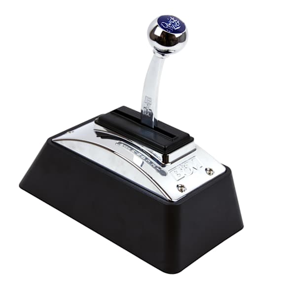 80683 Quicksilver Series Shifter - Black and Chrome, Plastic console and chromed steel stick, Automatic, May Require Minor Modification, Sold Individually