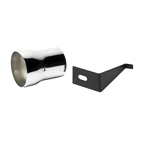 1558 BBK Cold Air Induction Mass Air Flow Sensor Adapter - Steel, Chrome, Direct Fit